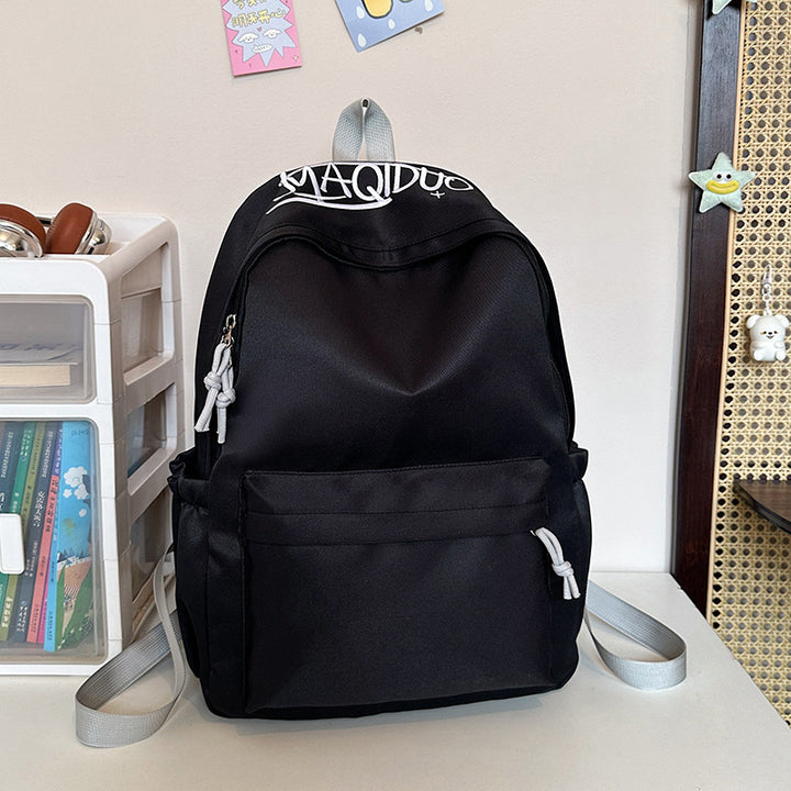 Casual Textured Backpack Kalsten