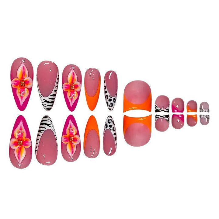 Floral Artistic Nail Design Kalsten