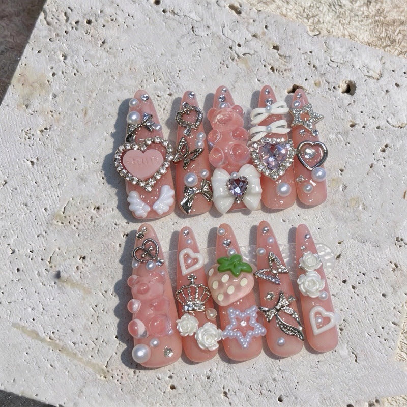 Decorative 3D Nail Art Tips
