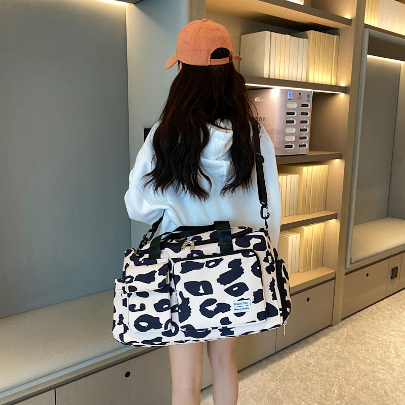 Stylish Zebra Print Travel Duffel Bag Kalsten