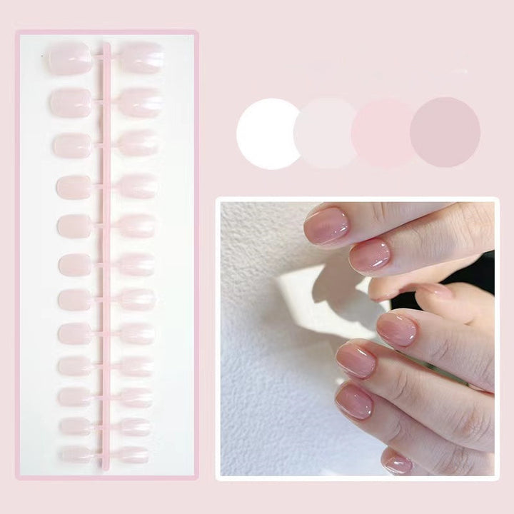 Natural Glossy Press-On Nail Tips
