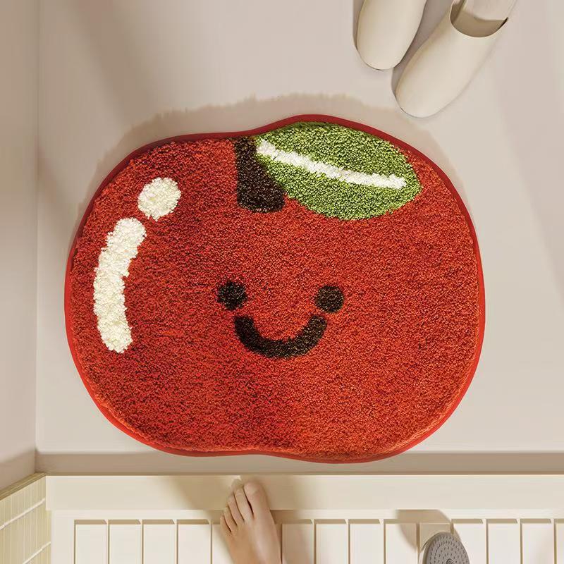 Cute Cartoon Cat-Themed Bath Mat