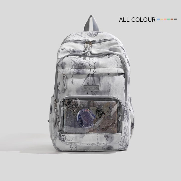 Stylish Butterfly Print Backpack Kalsten