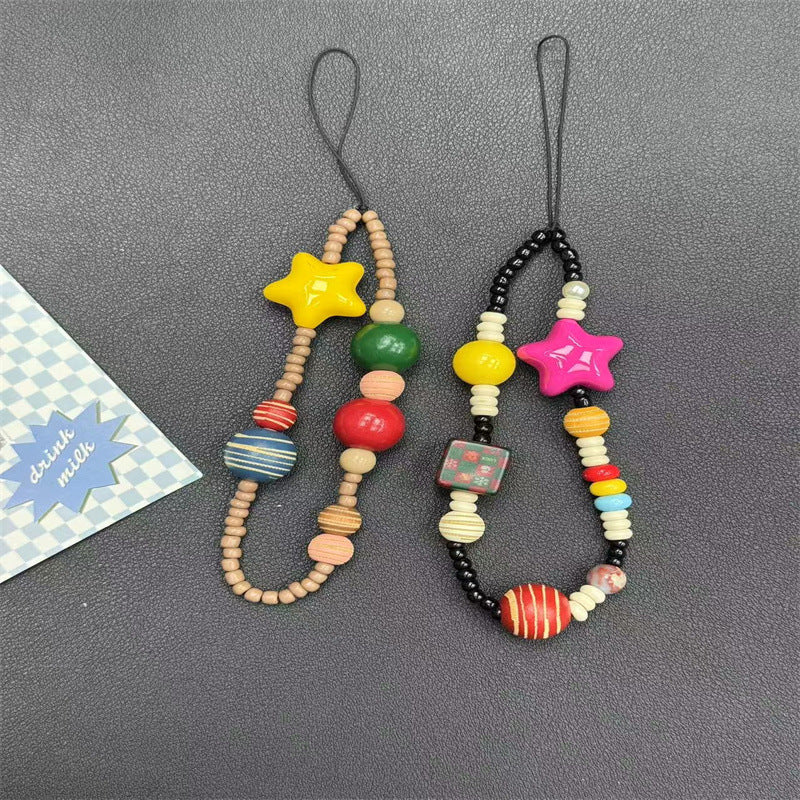 Colorful Beaded Charm Phone Strap Kalsten 1790134889