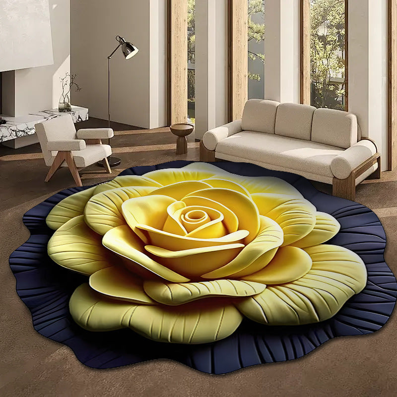 Floral Design Area Rug Kalsten