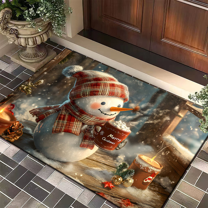Festive Dog-Themed Entryway Mat Kalsten