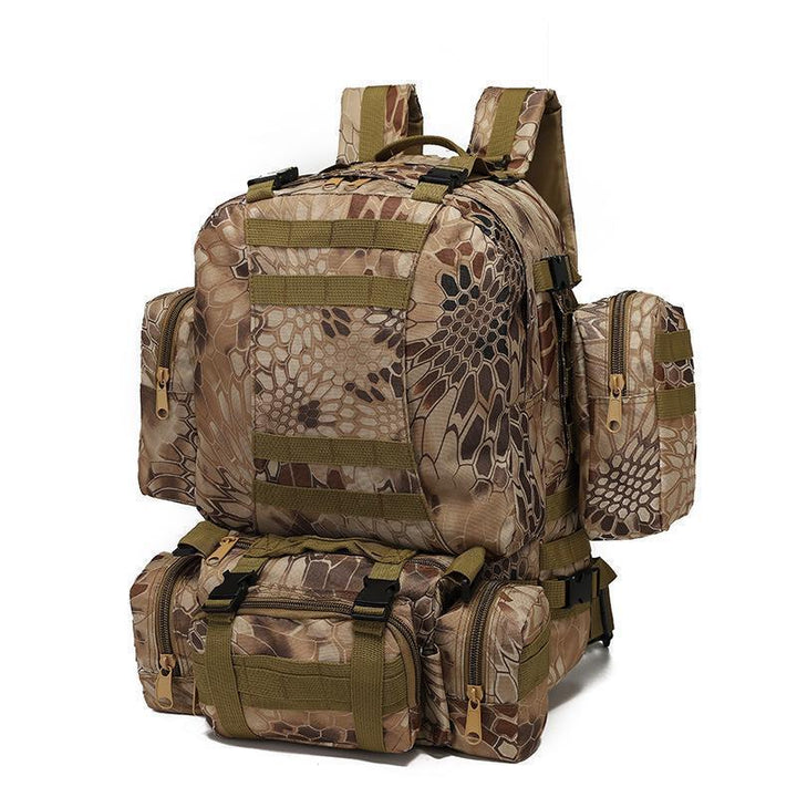 Tactical Backpack With Versatile Storage Space And Modular Pockets Kalsten