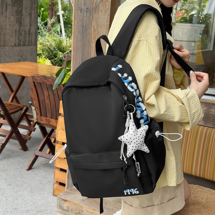 Stylish Embroidered Back-to-School Backpack Kalsten
