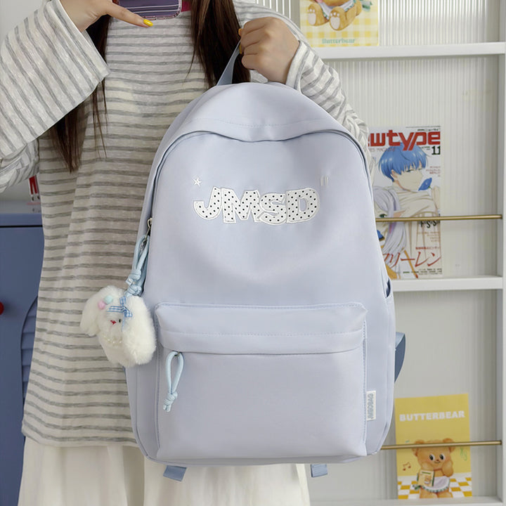 Trendy Casual Daypack with Cute Character Accent Kalsten