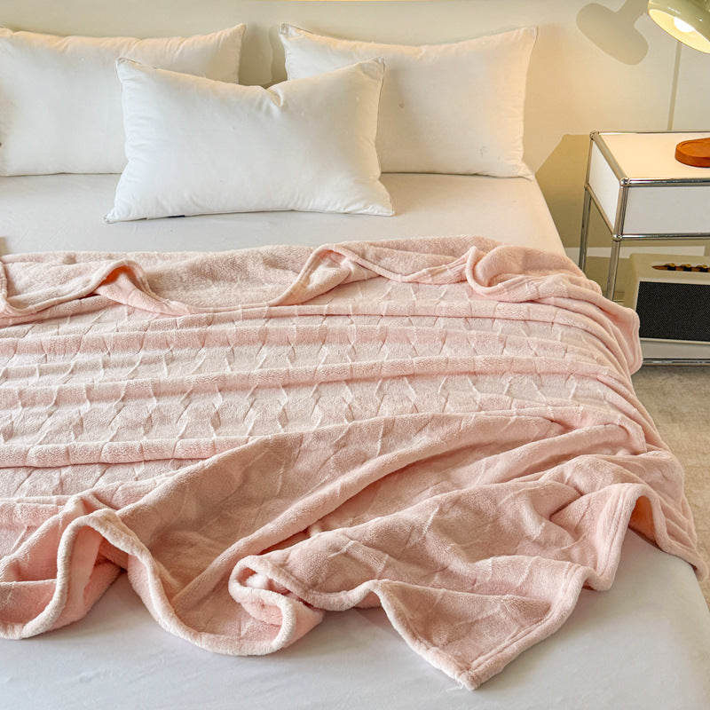 Plush Fleece Throw Blanket