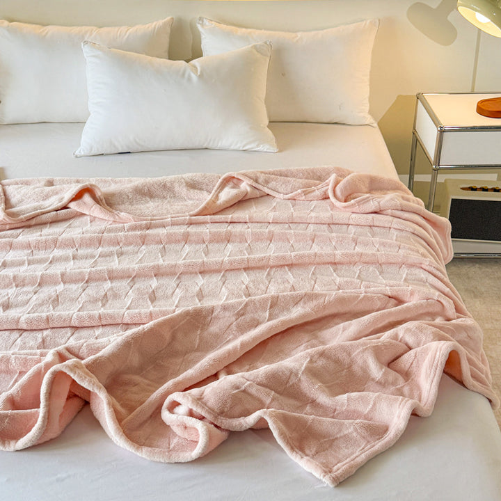 Plush Fleece Throw Blanket