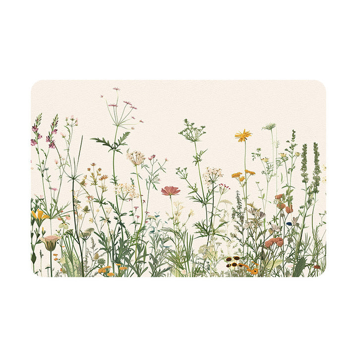 Vintage-Inspired Kitchen Mat