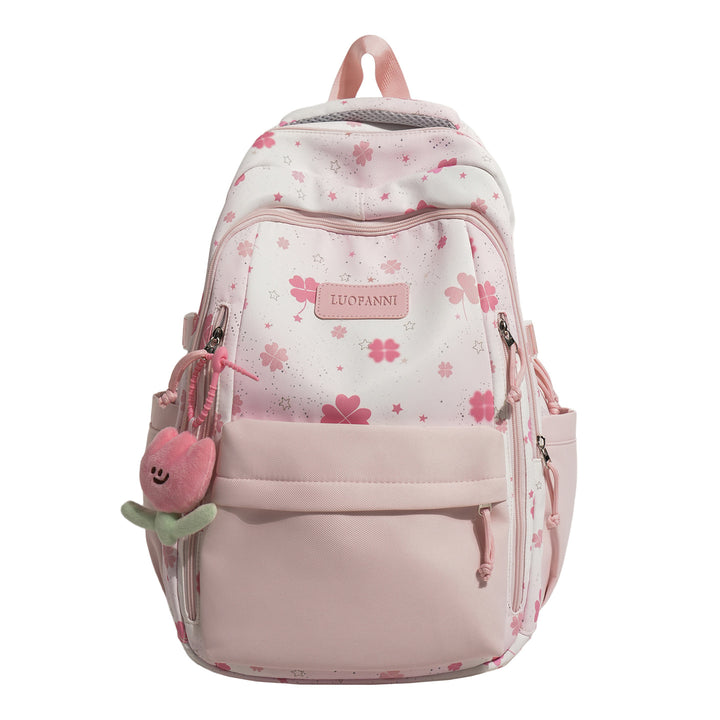 Stylish Floral Print Student Backpack Kalsten