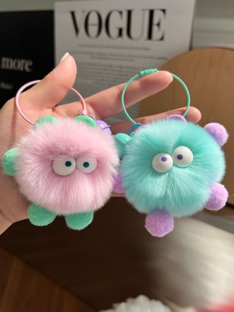 Cute Plush Monster Keychain Accessory Kalsten