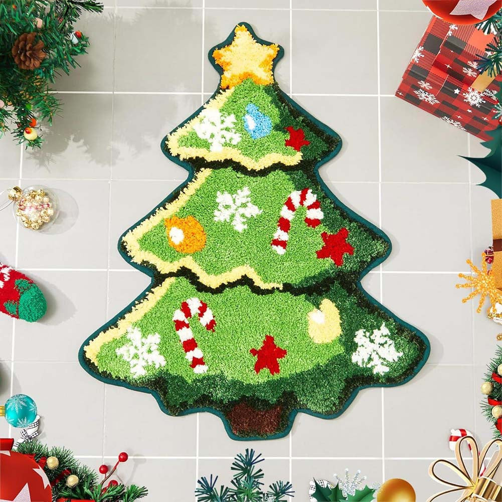 Whimsical Gnome Design Bath Mat