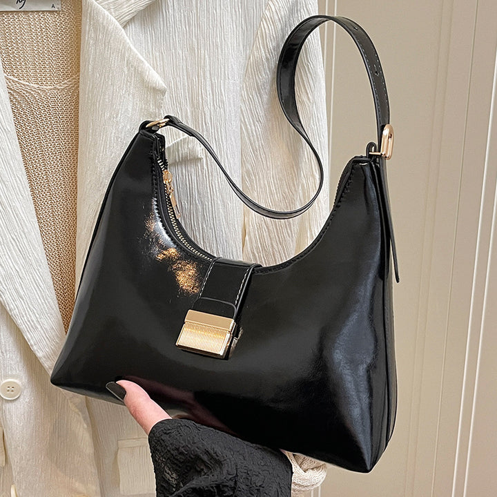 Modern Vegan Leather Hobo Bag