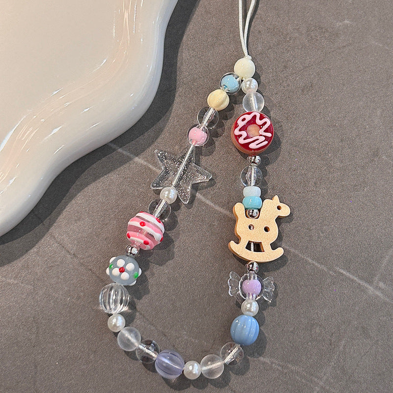 Fun-Themed Beaded Eyewear Lanyard Kalsten