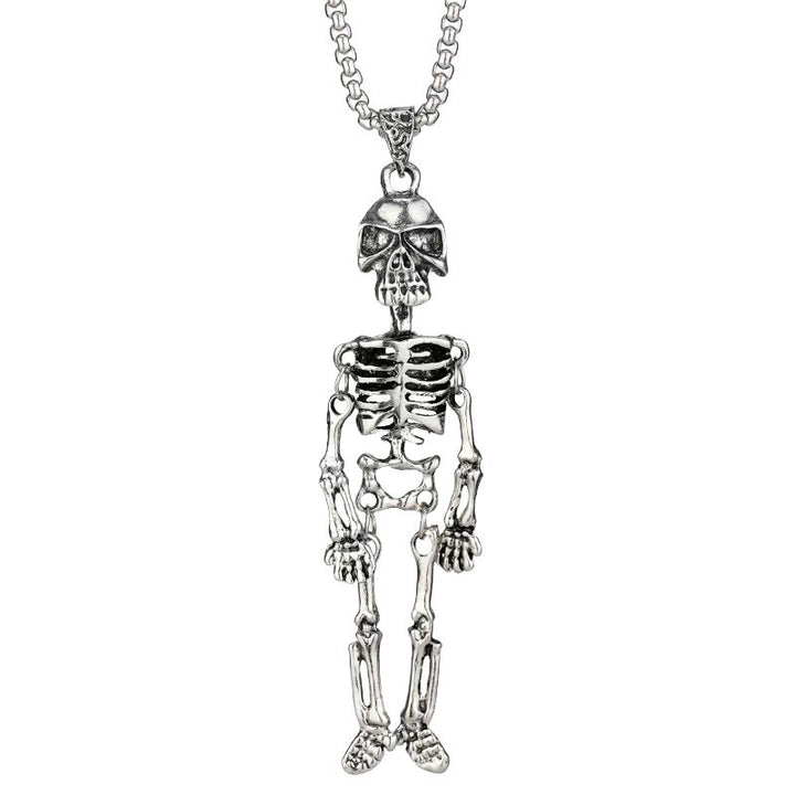Skeleton Pendant Necklace Kalsten