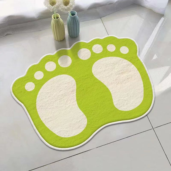 Footprint-Themed Decorative Area Mat Kalsten