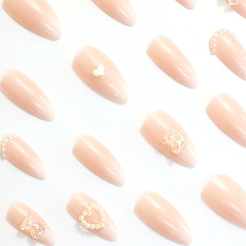 Artistic Decorative Stiletto Nail Extensions Kalsten