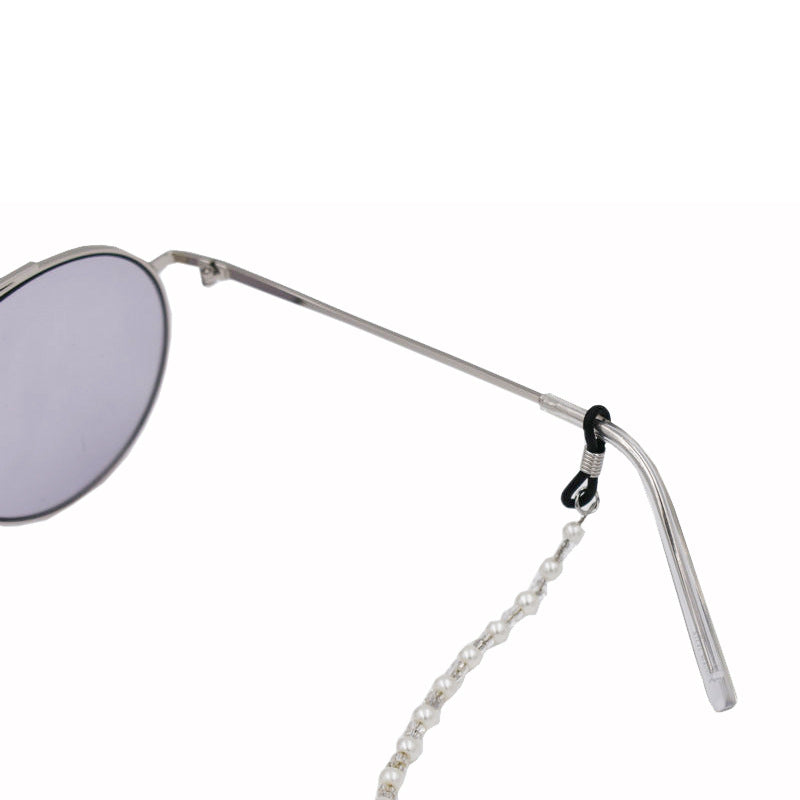 Elegant Pearlescent Eyewear Chain Kalsten