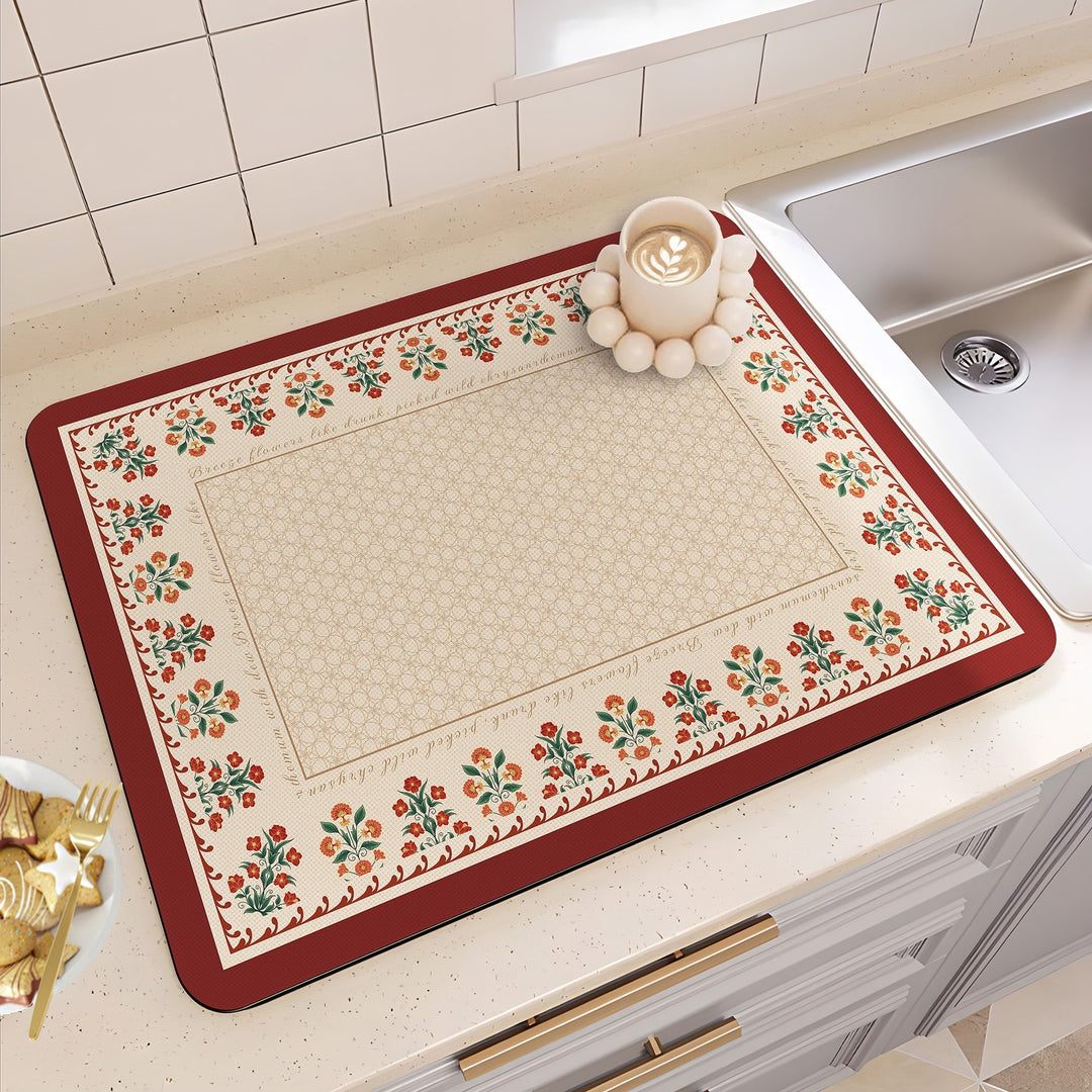 Decorative Kitchen Comfort Mat