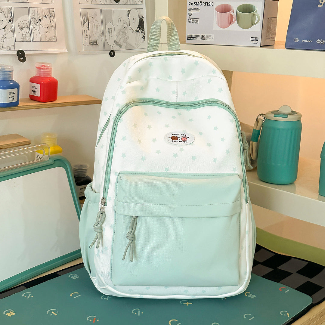 Star-Patterned Casual Backpack Kalsten 1791204314