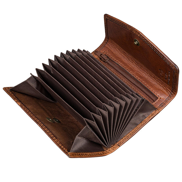 Accordion Style Leather Organizer Wallet Kalsten