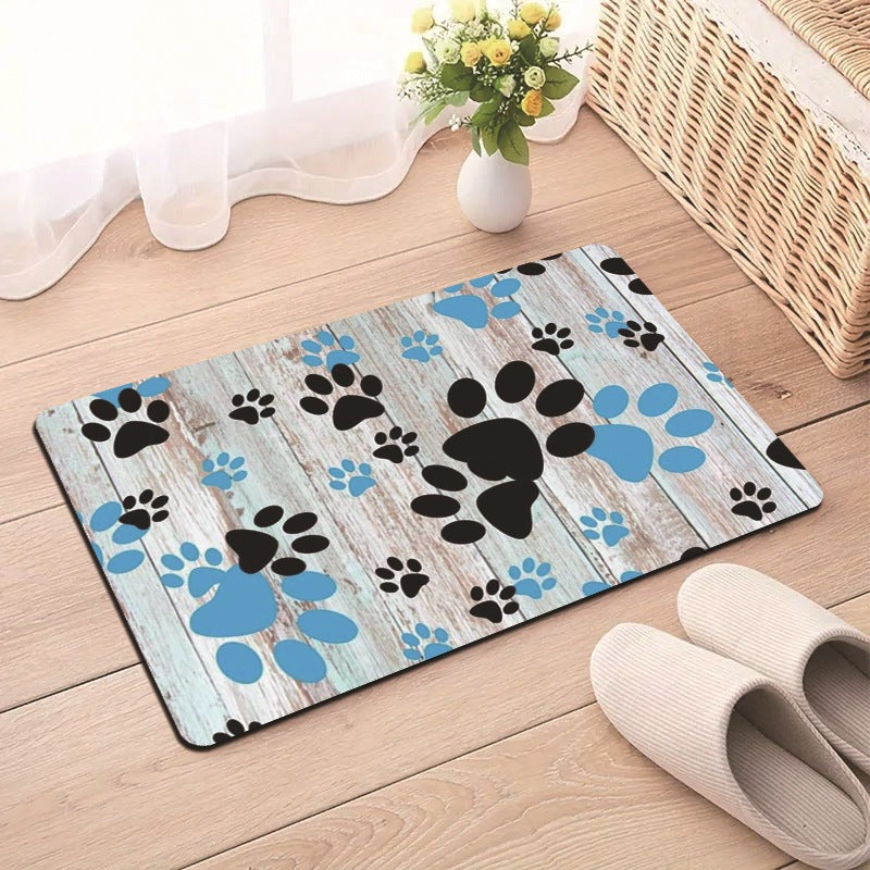 Decorative Pet-Themed Bath Mat Kalsten