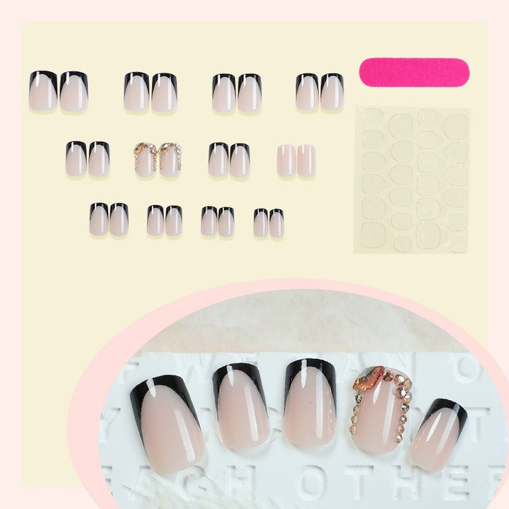 Artificial nail tips with stylish accents Kalsten