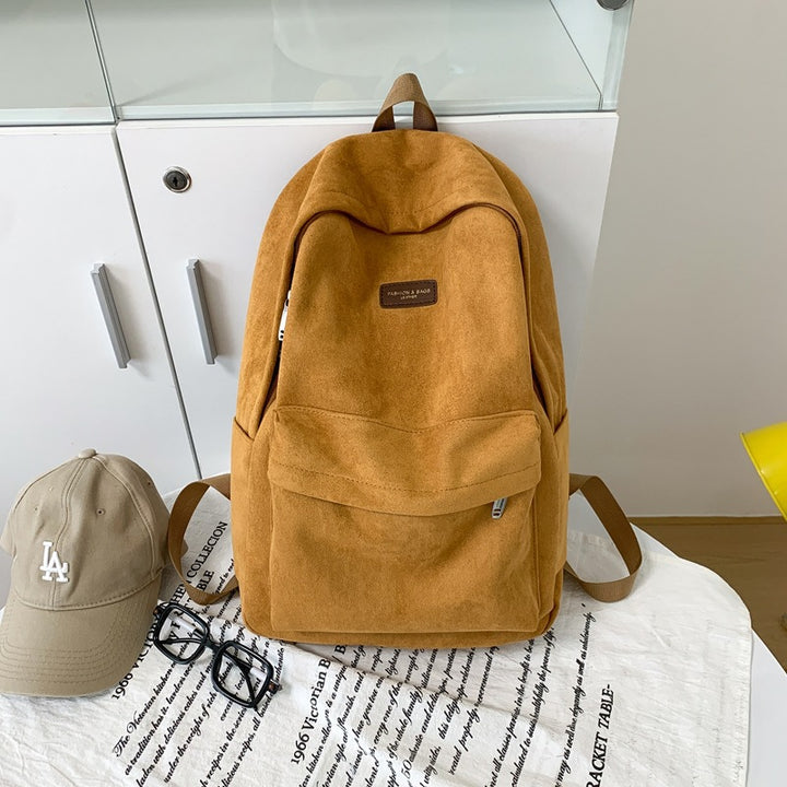 Stylish Suede Backpack Kalsten