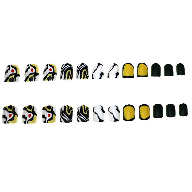 Artistic Abstract Nail Art Kalsten