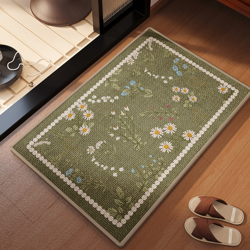 Absorbent Bathroom Floor Mat Kalsten