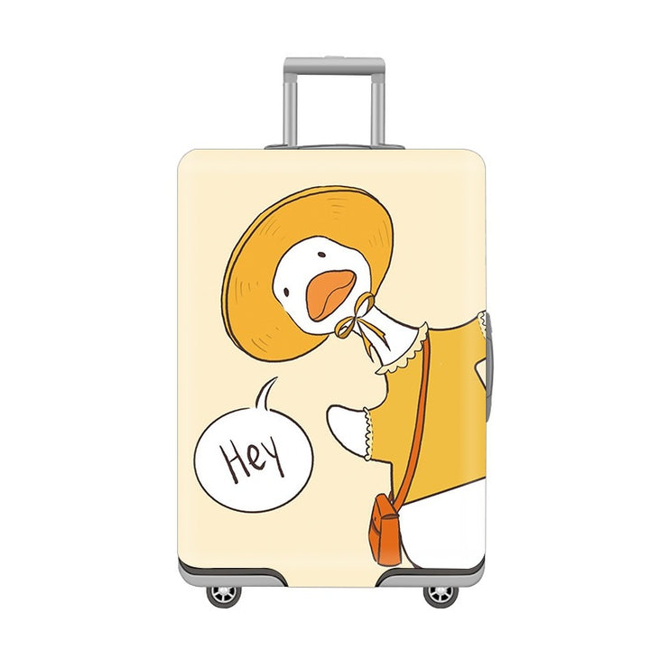 Cartoon Cat Design Hard Shell Luggage Kalsten