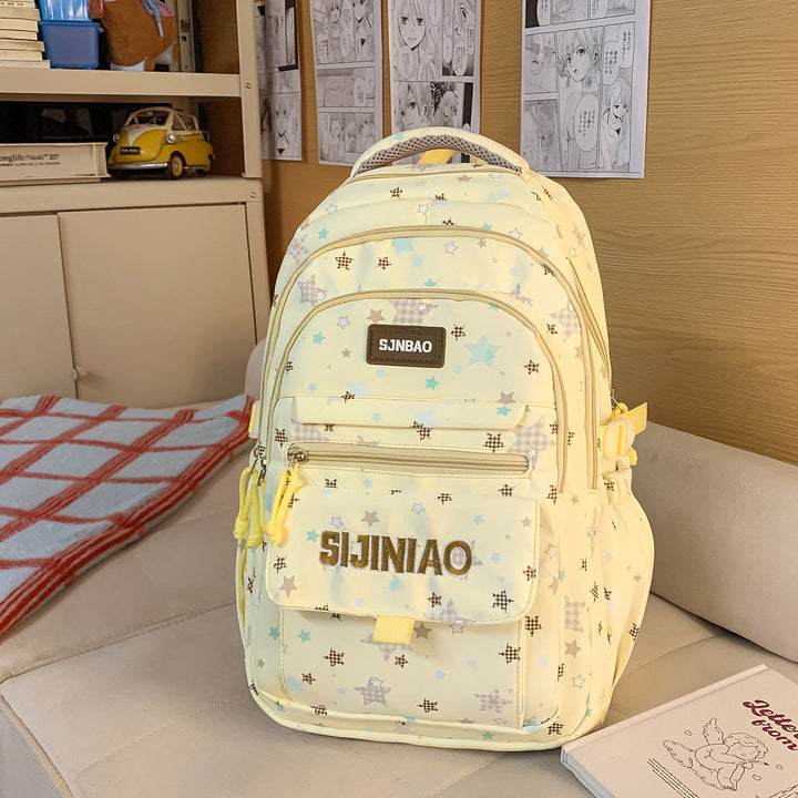 Cute Star-Embellished Everyday Backpack Kalsten