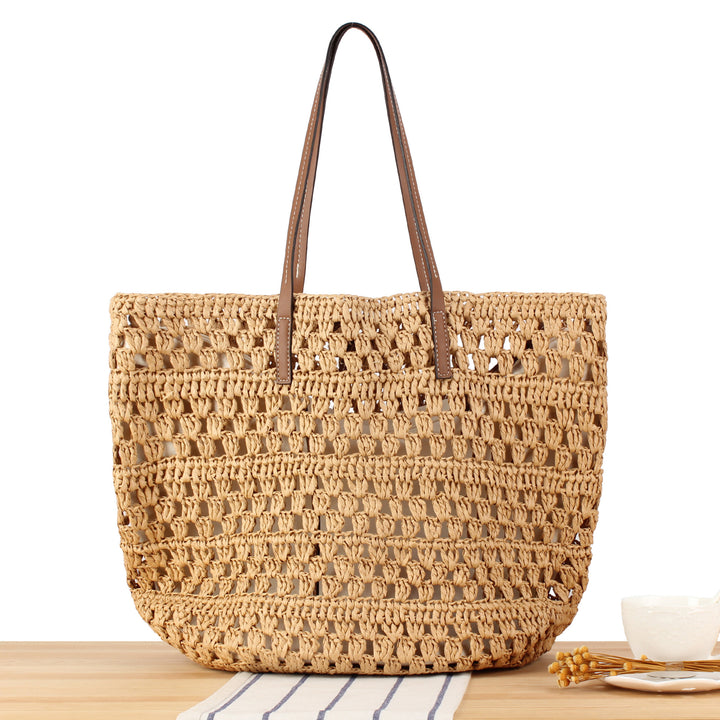 Handmade Beach Bag Made of Natural Wicker Kalsten