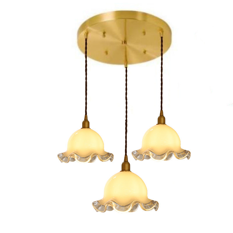 Elegant Three-Light Pendant Fixture