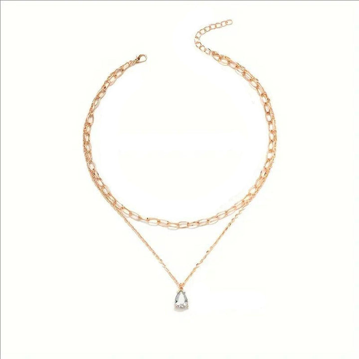 Layered Link Chain Necklace Kalsten