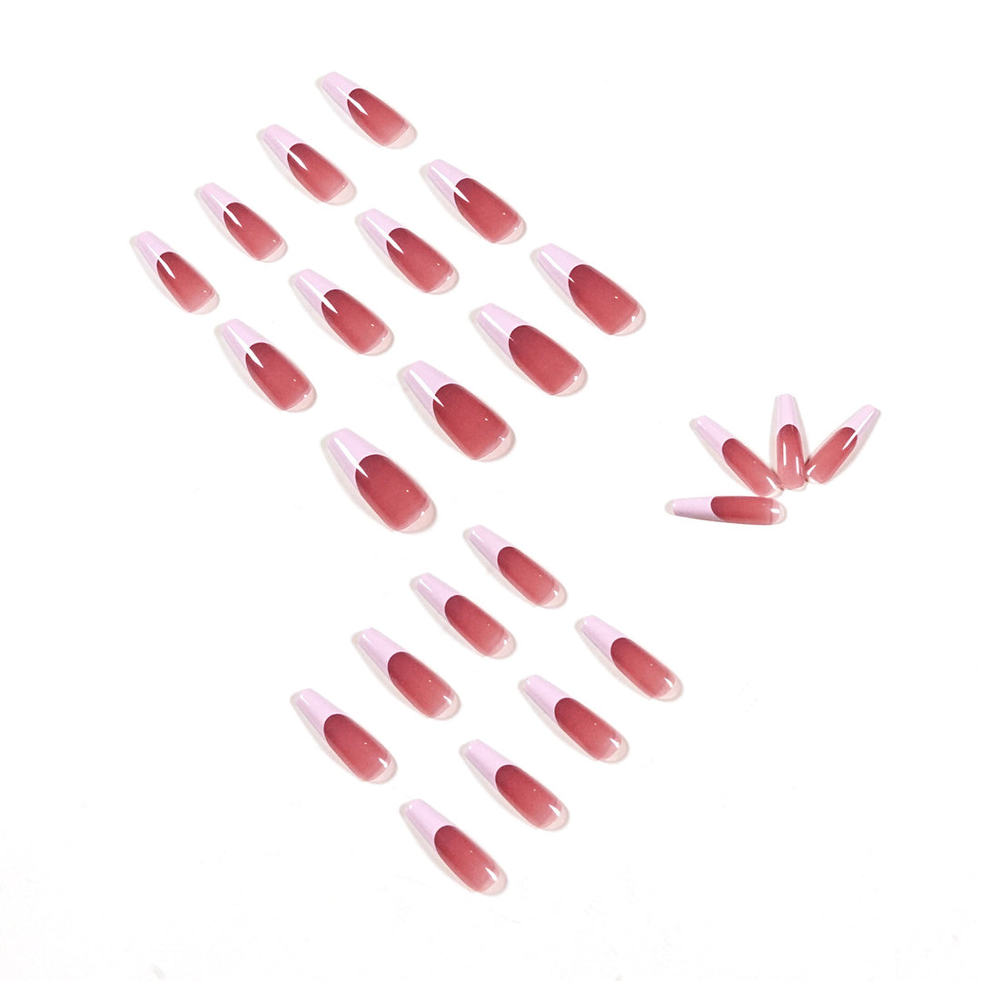Artificial acrylic nails with elegant gradient Kalsten