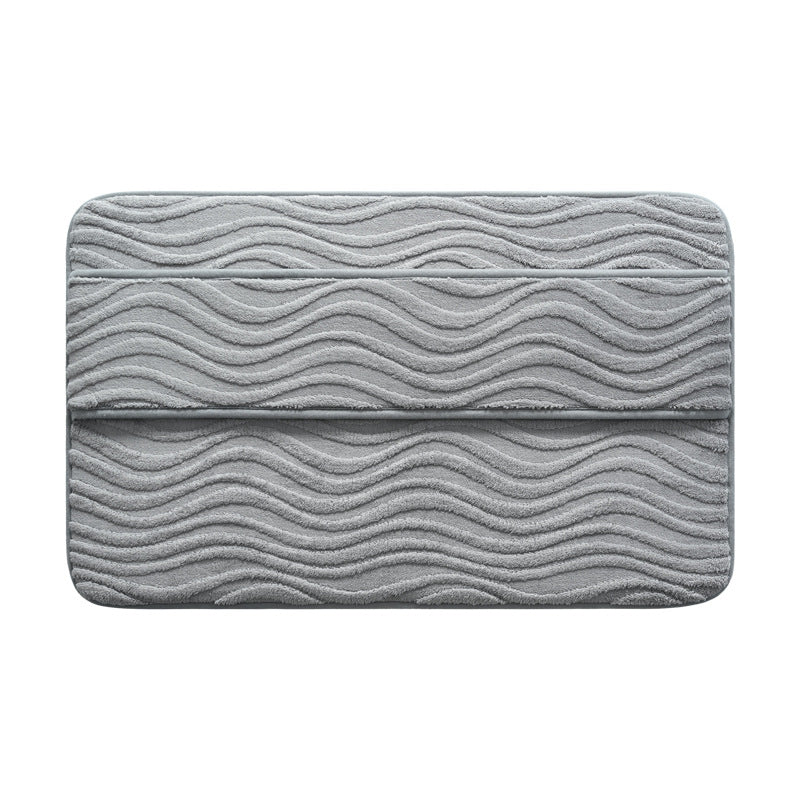 Contoured Memory Foam Bath Mat Kalsten
