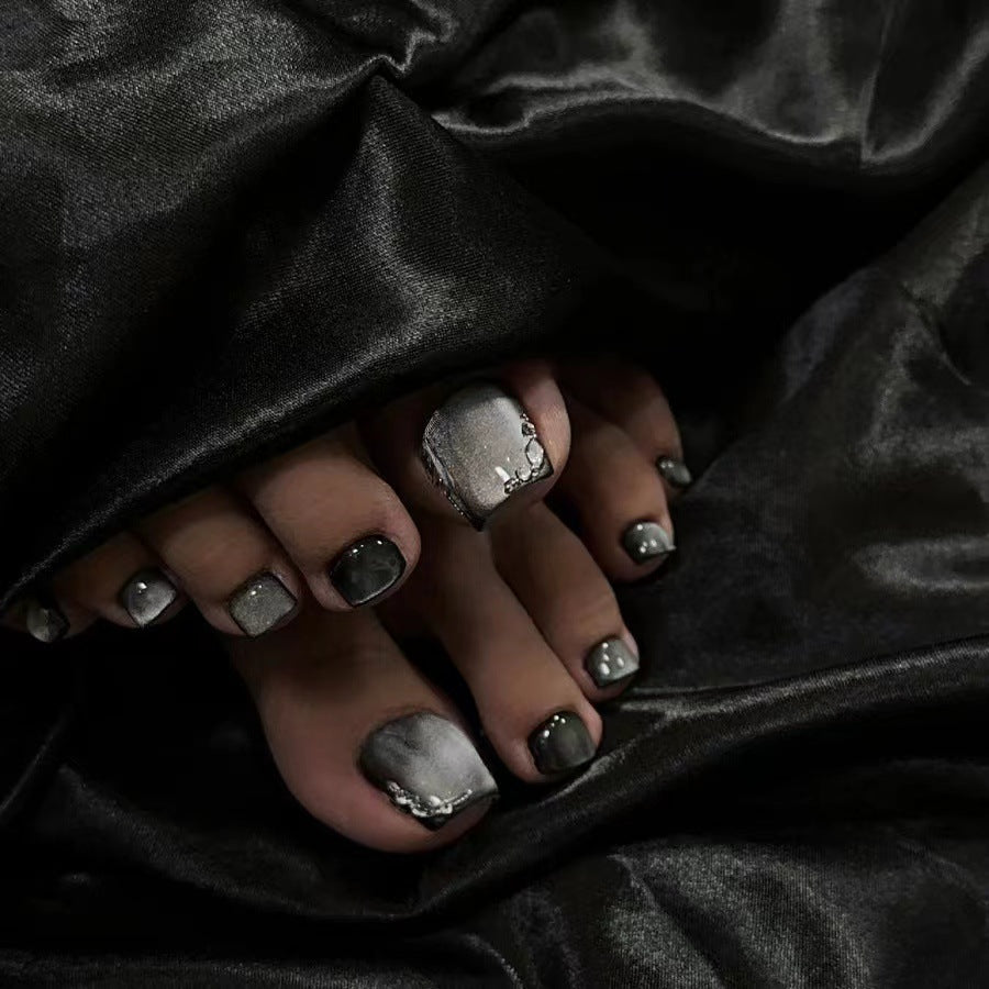 Elegant Press-On Toe Nails