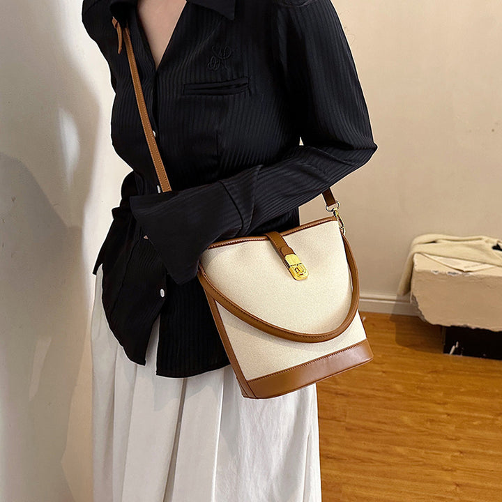 Chic Structured Bucket Bag Kalsten