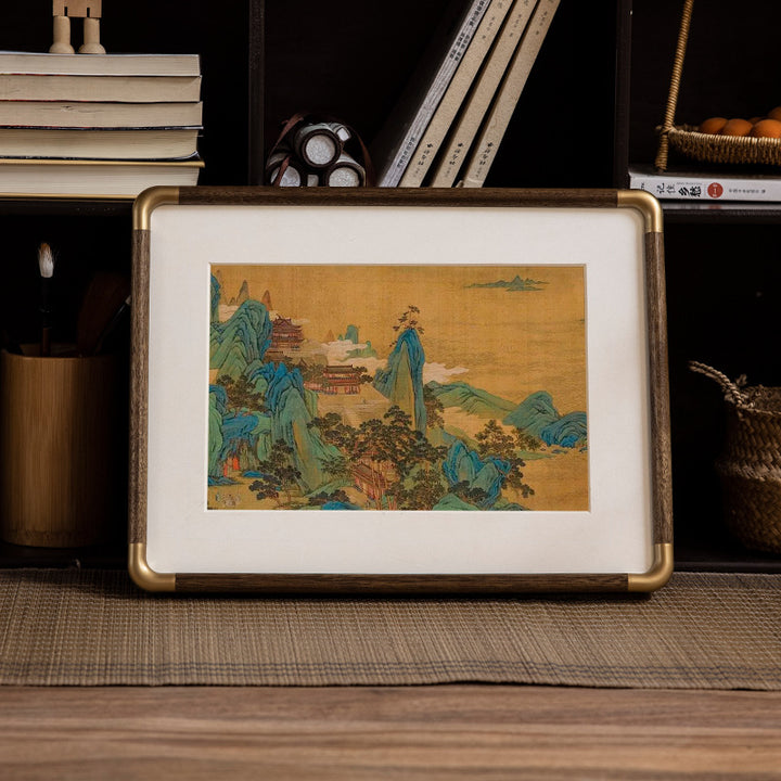Decorative Framed Landscape Artwork