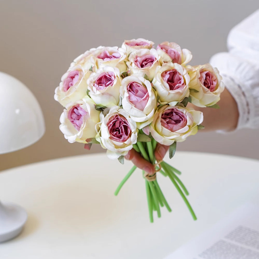 Realistic Peony Floral Arrangement