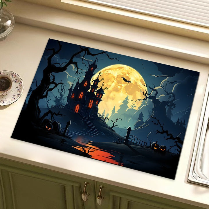 Halloween-Themed Decorative Kitchen Mat Kalsten