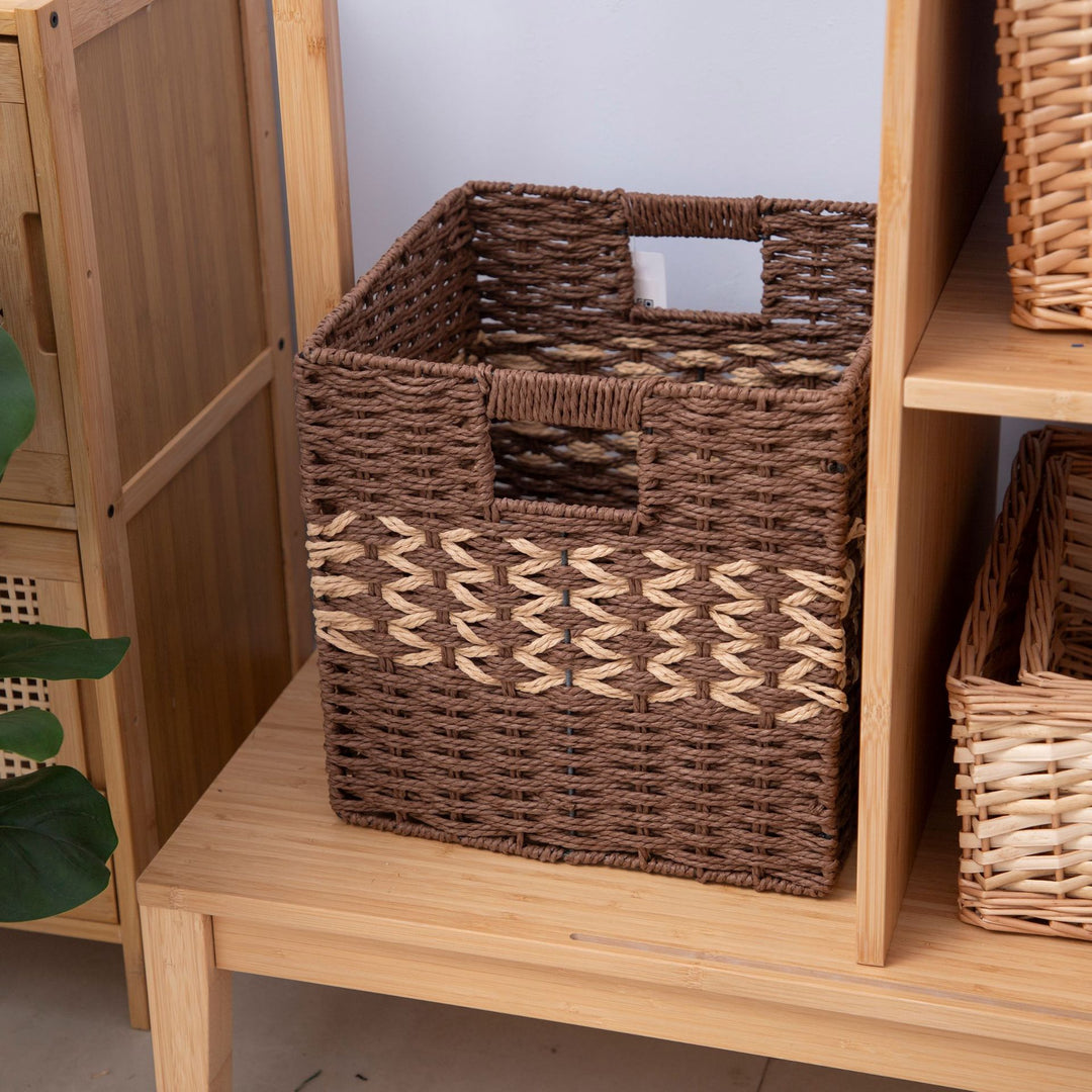 Decorative Woven Storage Cube Kalsten