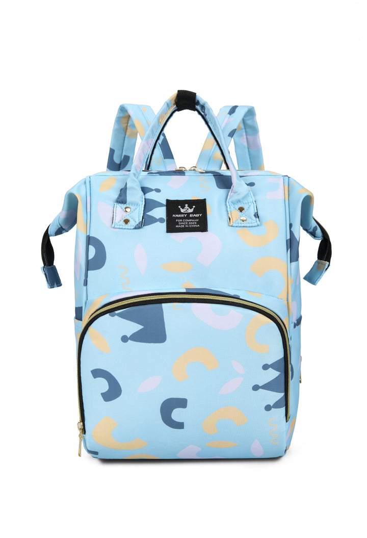 Stylish Floral Patterned Baby Care Backpack Kalsten