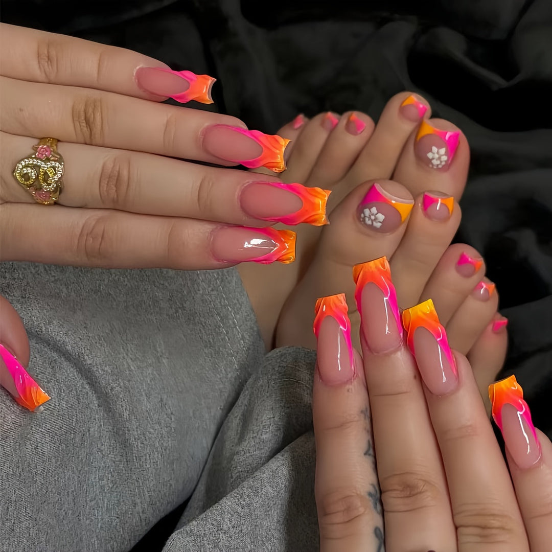 Glamorous Acrylic Nail Set Kalsten
