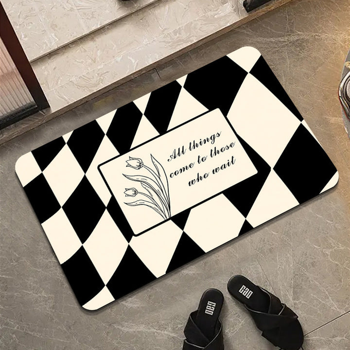 Inspirational Phrase Door Mat Kalsten