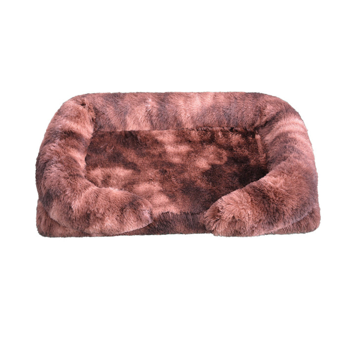 Plush Bolstered Dog Bed